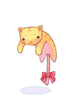 [衣装] たれ猫（黄）